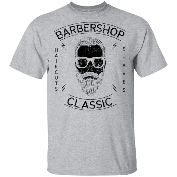 barber shop classic t shirts long sleeve hoodies 7