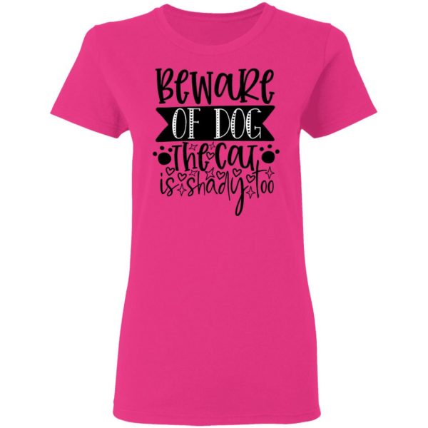 beware of dog the cat is shady too 01 t shirts hoodies long sleeve 10