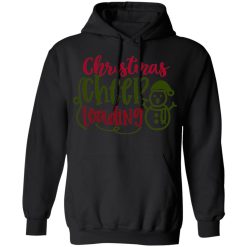 christmas cheer loading t shirts long sleeve hoodies