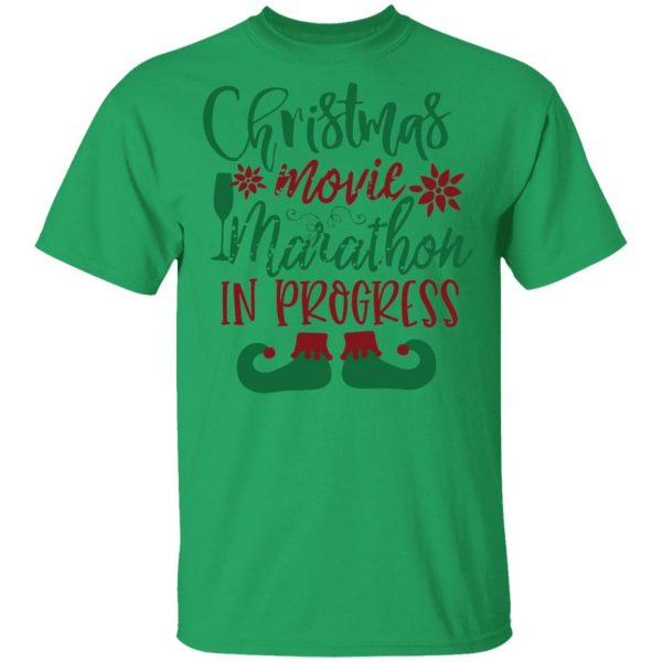 christmas movie marathon in progress ct3 t shirts hoodies long sleeve 3