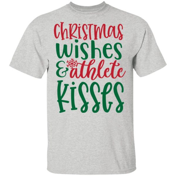 christmas wishes athlete kisses t shirts hoodies long sleeve 13