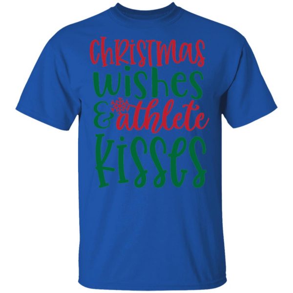 christmas wishes athlete kisses t shirts hoodies long sleeve 5