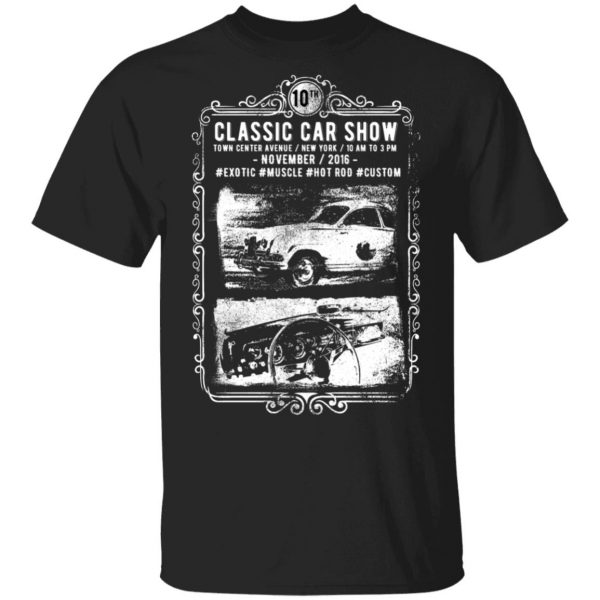 classic car show t shirts long sleeve hoodies 8