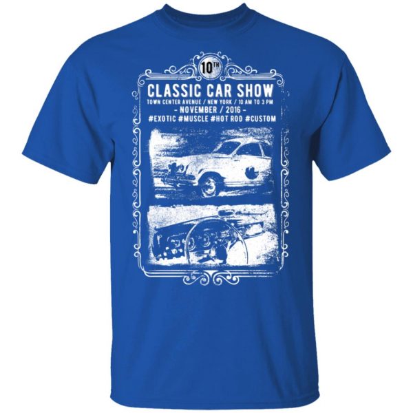 classic car show t shirts long sleeve hoodies 9