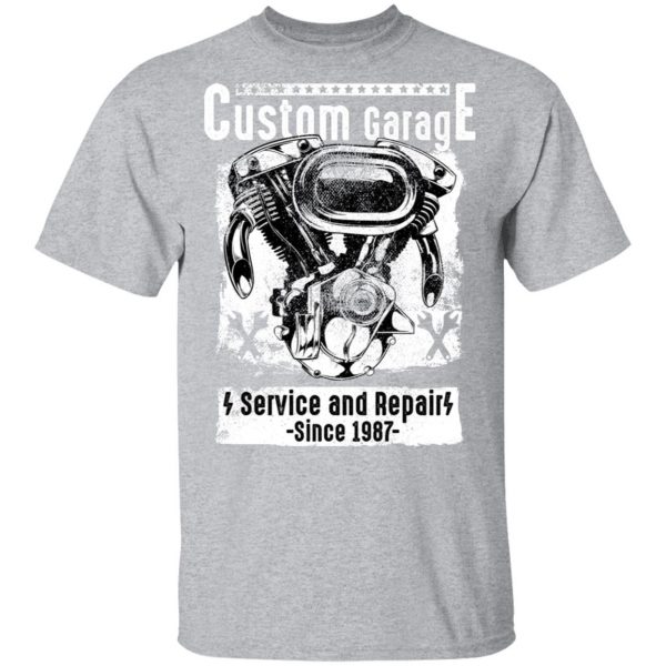 custom motorcycle garage t shirts long sleeve hoodies 10