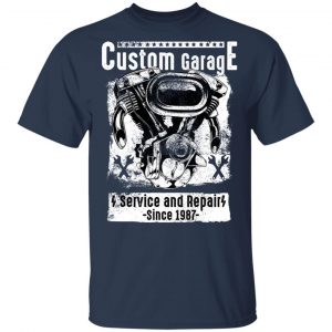 Custom Motorcycle Garage T-Shirts, Long Sleeve, Hoodies 2
