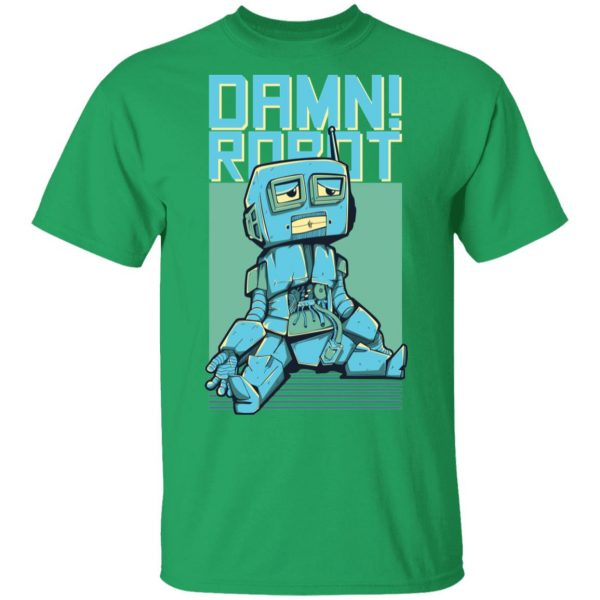 damn robot t shirts hoodies long sleeve 10