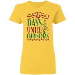 days until christmas ct3 t shirts hoodies long sleeve 3