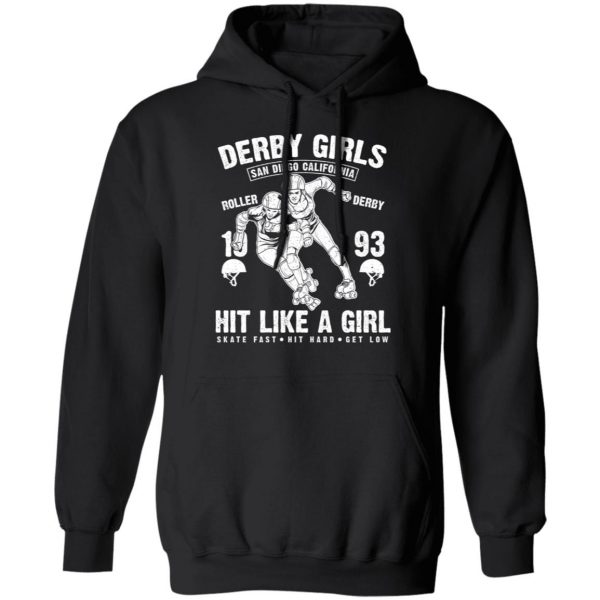 derby girls t shirts long sleeve hoodies 12