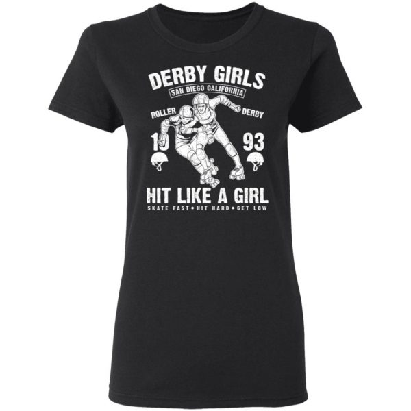 derby girls t shirts long sleeve hoodies 7