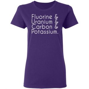 fluorine uranium carbon potassium t shirts long sleeve hoodies 5
