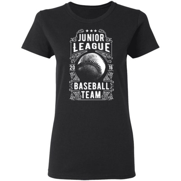 junior legue baseball team t shirts long sleeve hoodies 4