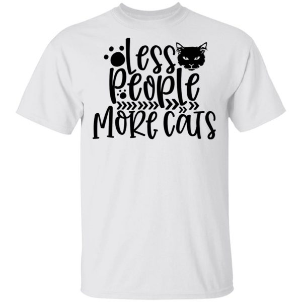 less people more cats 01 t shirts hoodies long sleeve 4