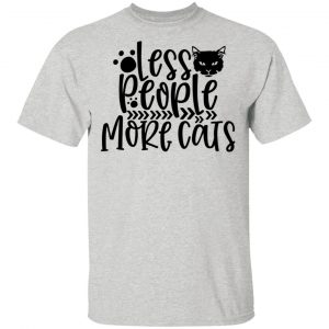 less people more cats 01 t shirts hoodies long sleeve 7