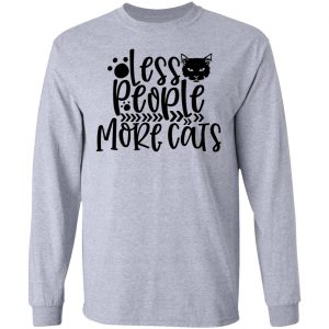 less people more cats 01 t shirts hoodies long sleeve 9