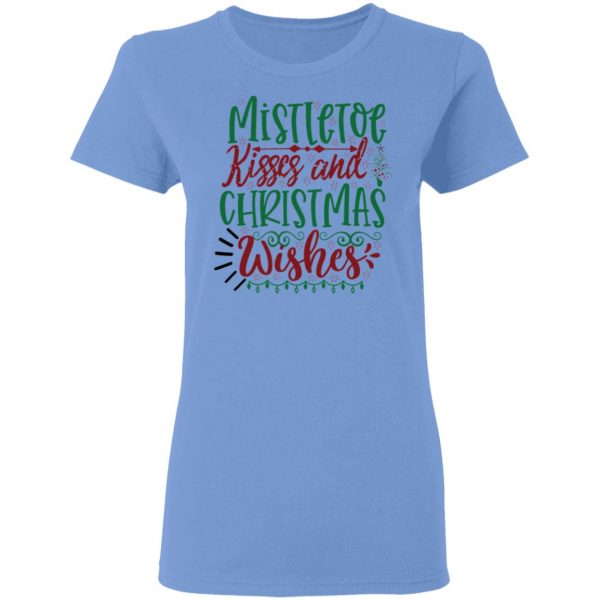 mistletoe kisses and christmas wishes ct3 t shirts hoodies long sleeve 13