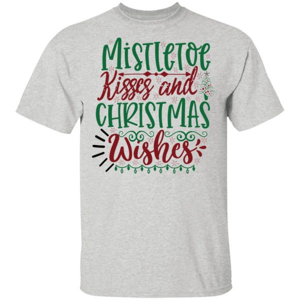 mistletoe kisses and christmas wishes ct3 t shirts hoodies long sleeve 3