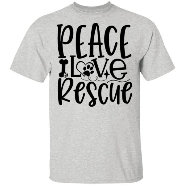 peace love rescue t shirts hoodies long sleeve 12