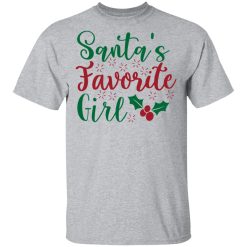 santas favorite girl t shirts long sleeve hoodies 2