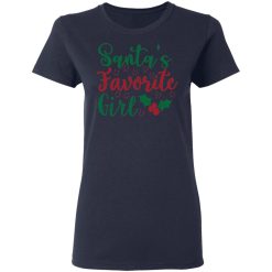 santas favorite girl t shirts long sleeve hoodies