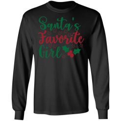santas favorite girl t shirts long sleeve hoodies 5