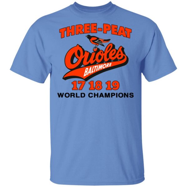 three peat orioles baltimore world champions t shirts hoodies long sleeve 3