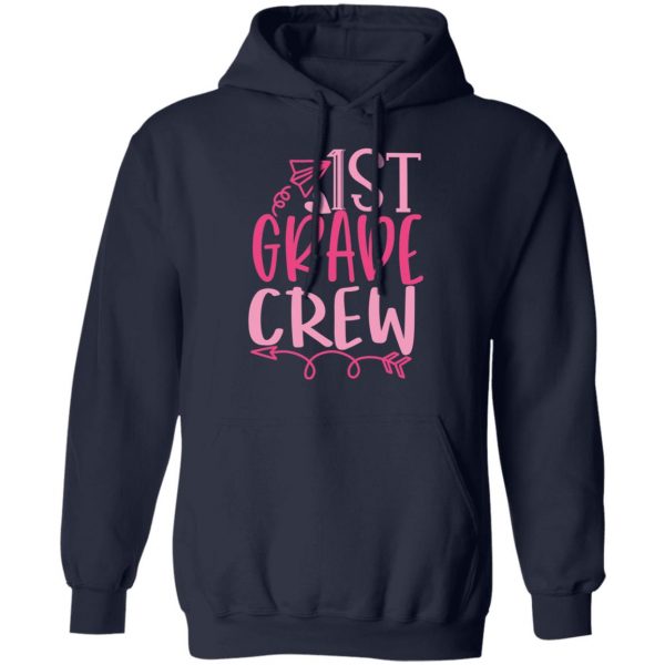 1st grade crew t shirts long sleeve hoodies