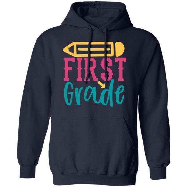 1st grade t shirts long sleeve hoodies