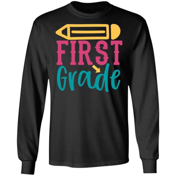 1st grade t shirts long sleeve hoodies 9