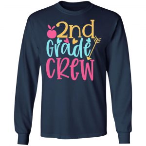 2nd grade crew t shirts long sleeve hoodies 13