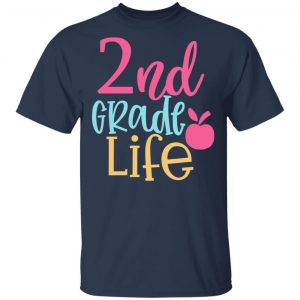 2nd grade design t shirts long sleeve hoodies 8