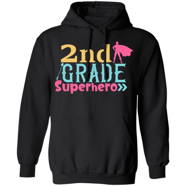 2nd grade superhero color t shirts long sleeve hoodies 10