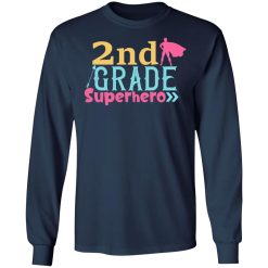2nd grade superhero color t shirts long sleeve hoodies 3