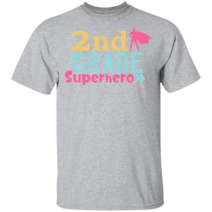 2nd grade superhero color t shirts long sleeve hoodies 8