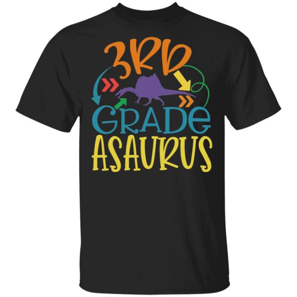 3rd grade asaurus t shirts long sleeve hoodies 11