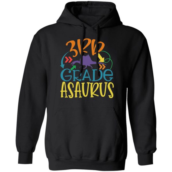 3rd grade asaurus t shirts long sleeve hoodies 2