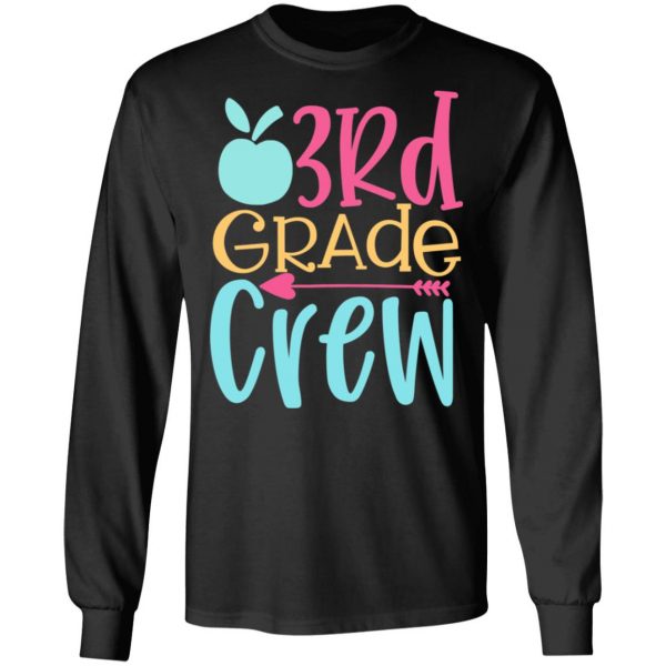 3rd grade crew t shirts long sleeve hoodies 5