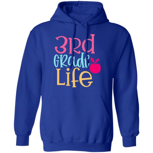 3rd grade life design t shirts long sleeve hoodies
