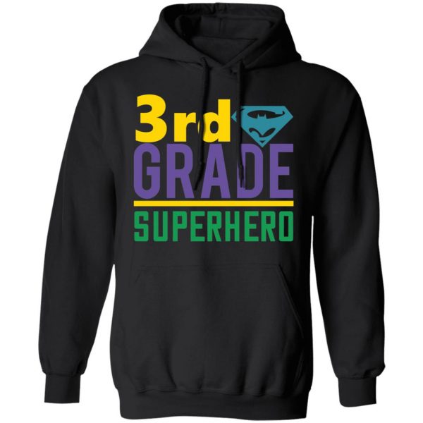 3rd grade superhero t shirts long sleeve hoodies 3