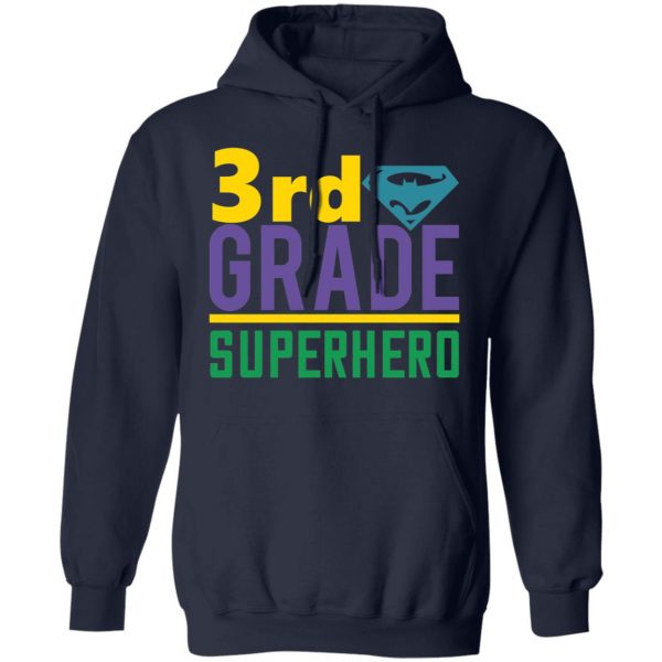 3rd grade superhero t shirts long sleeve hoodies