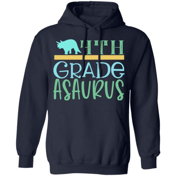 4th grade asaurus t shirts long sleeve hoodies