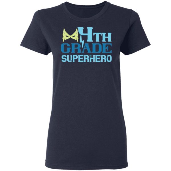 4th grade superhero 2 t shirts long sleeve hoodies 6