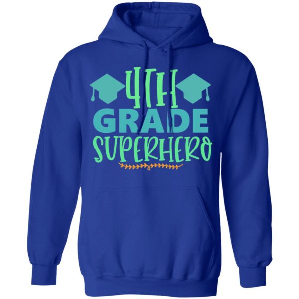 4th grade superhero t shirts long sleeve hoodies