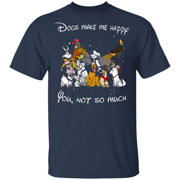 disney dogs dogs make me happy you not so much t shirts long sleeve hoodies 9
