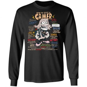 how to spot a gamer t shirts long sleeve hoodies
