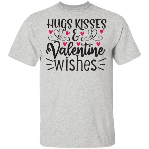 hugs kisses valentine wishes t shirts hoodies long sleeve 4