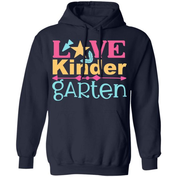 kindergarten love t shirts long sleeve hoodies 12