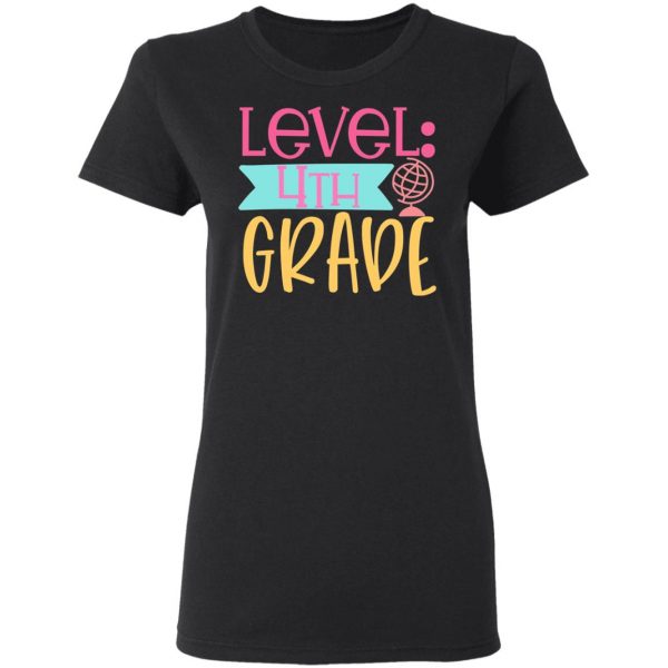 level 4th grade t shirts long sleeve hoodies 6
