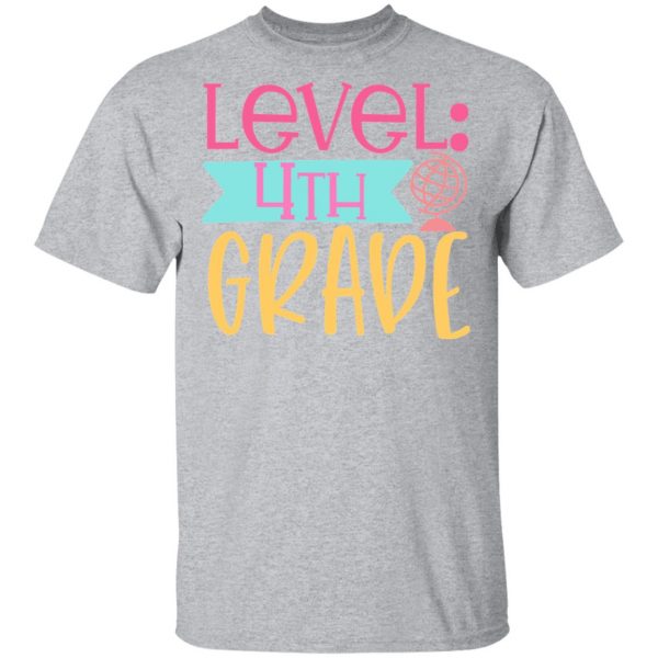 level 4th grade t shirts long sleeve hoodies 8