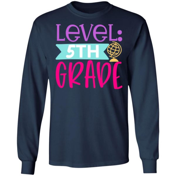 level 5th grade t shirts long sleeve hoodies 2